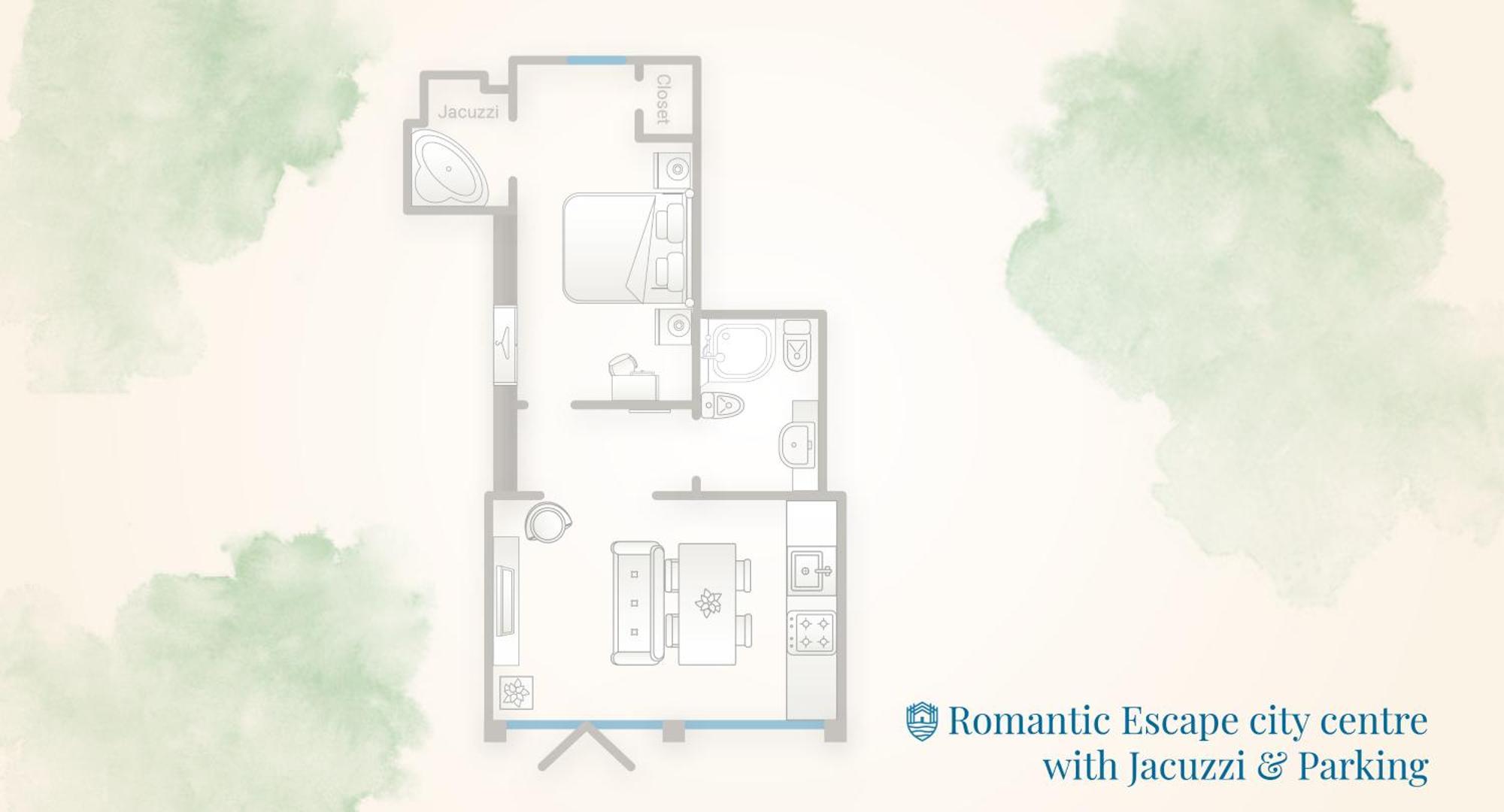 Romantic Escape City Centre With Jacuzzi & Parking By Rent All Комо Экстерьер фото